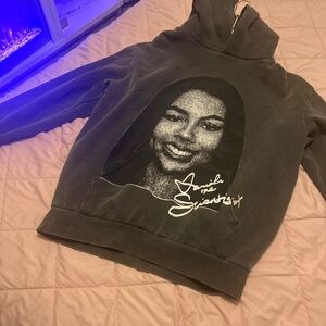 Mariah The Scientist distressed hoodie size M